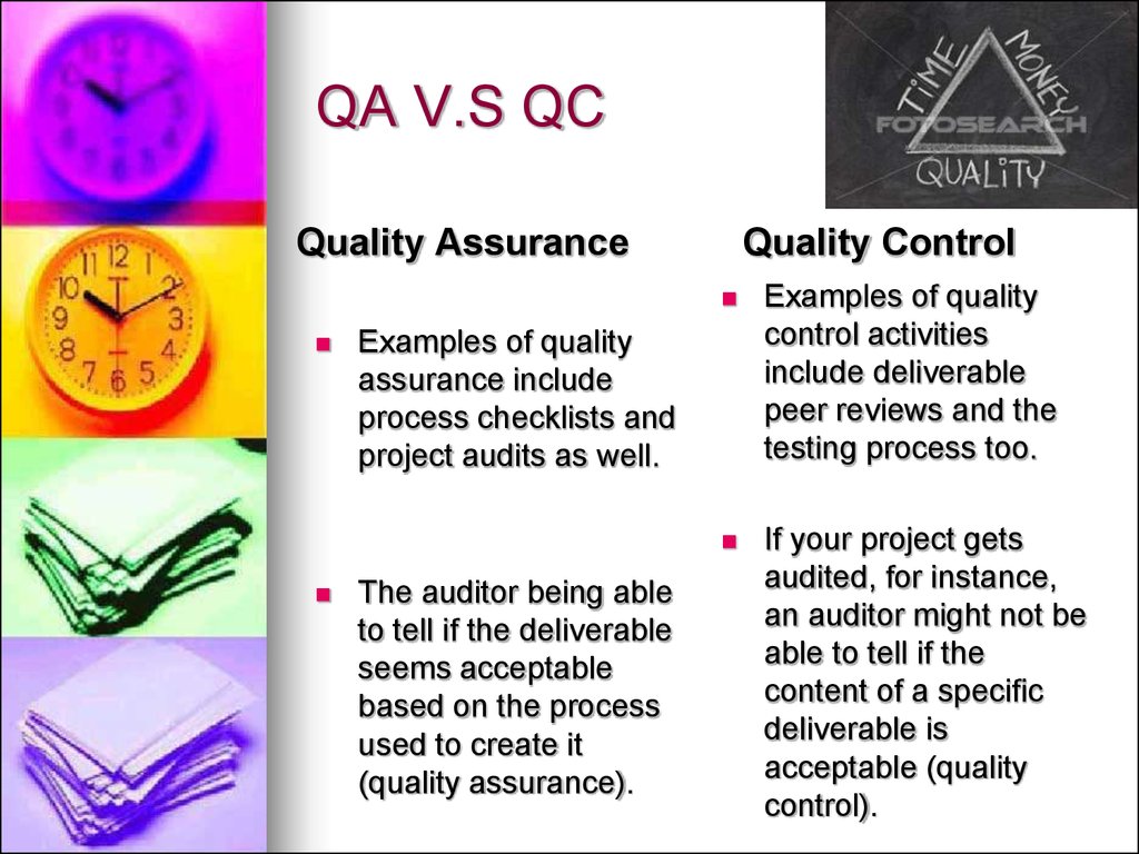 V quality. Quality Assurance. Quality Control. QA. QA vs QC.